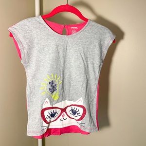 Girls Gymboree “full of bright ideas” graphic tee
